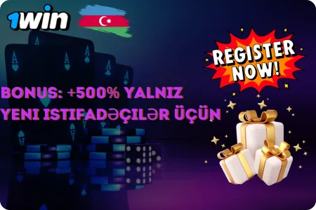 Register 1win casino app